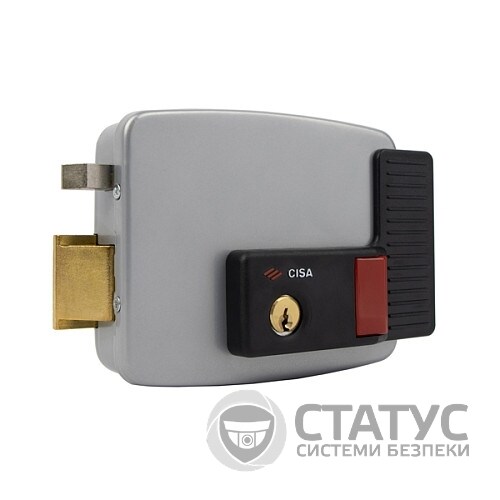 Электромеханический замок CISA 11630.50.4 накладной (BS50мм) открывание наружу левый Тип 4