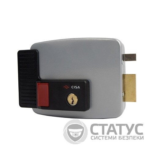 Электромеханический замок CISA 11630.50.1 накладной (BS50мм) открывание внутрь левый Тип 1