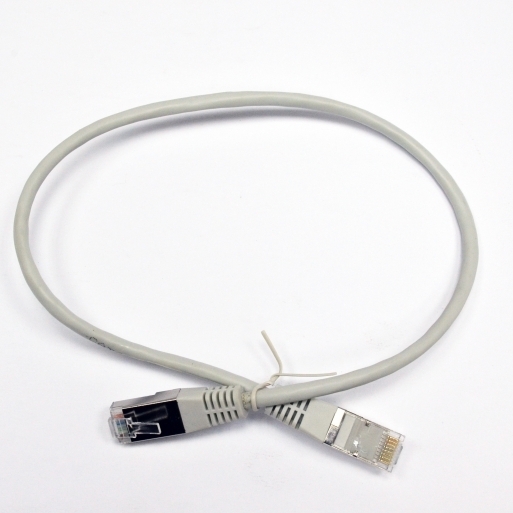 Патч-корд U/FTP, 3 м, кат. 6А, 30AWG Slim, LW