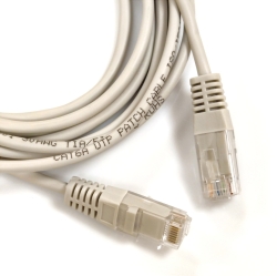 Патч-корд U/UTP, 5 м, кат. 6А, 30AWG Slim, LW