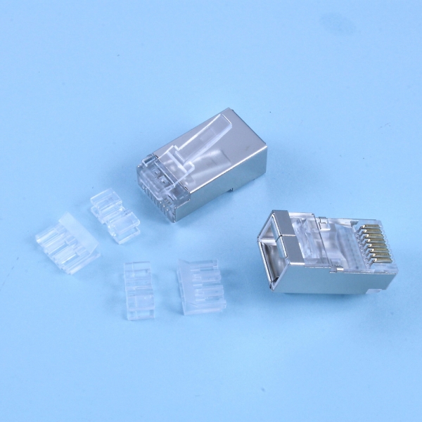 Конектор RJ45 STP кат. 5E, 6, 6А, зі вставкою, EPNew