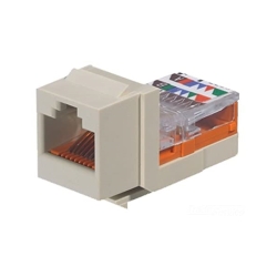 Модуль Keystone RJ45, кат. 5e, UTP, світло-сірий, Panduit NetKey