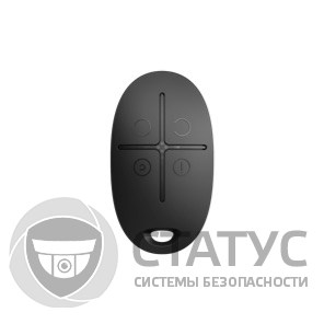Ajax SpaceControl Black Брелок с тревожной кнопкой