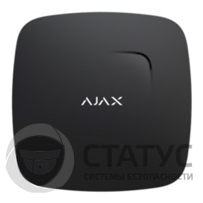 Бездротовий оповіщувач задимлення та чадного газу Ajax FireProtect Plus (8EU) UA black (with CO)