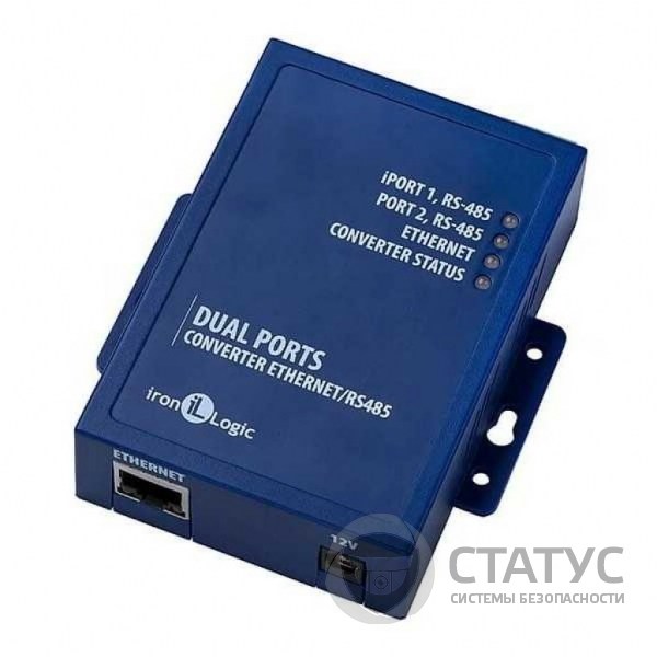 Iron Logic Z-397 Web. Сетевой конвертер RS-485 / Ethernet с гальванической развязкой