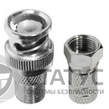 Коннектор BNC + F разъем PL-06