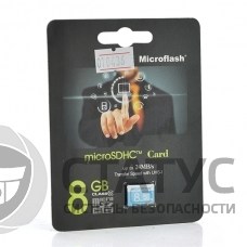 Карта памяти Microflash Micro SD, class10, 8GB
