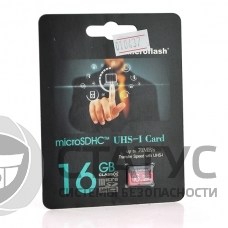Карта памяти Microflash Micro SD, class10, 16GB