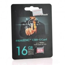 Карта памяти Microflash Micro SD, class10, 16GB