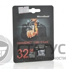 Карта памяти Microflash Micro SD, class10, 32GB