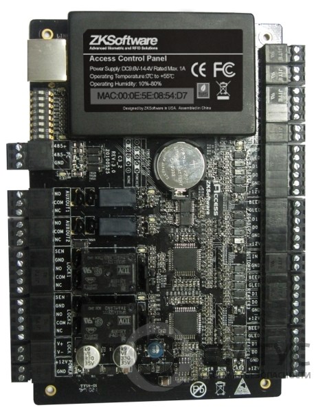 ZKTeco C3-200. Сетевой контроллер на две двухсторонние точки прохода