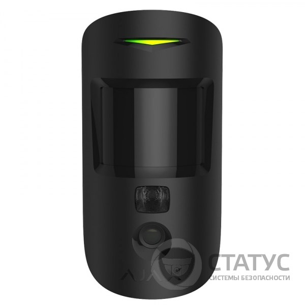 Беспроводной извещатель движения с камерой Ajax MotionCam black EU
