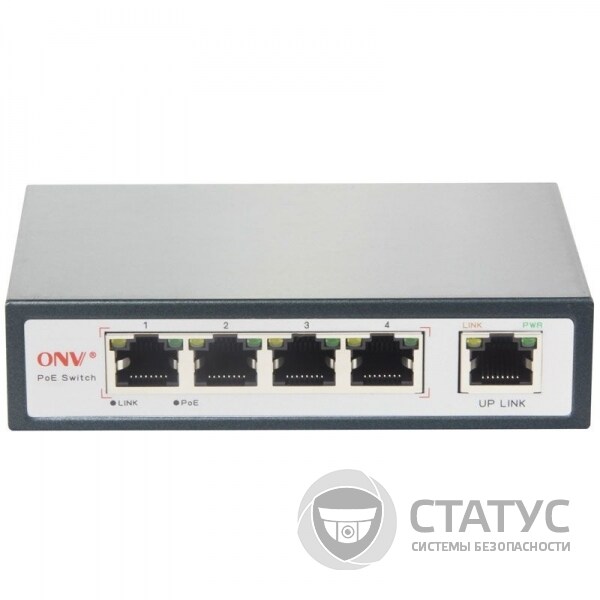 5-портовый PoE коммутатор ONV POE31004P