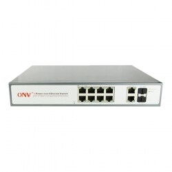 10-портовый PoE коммутатор ONV POE31108PFB