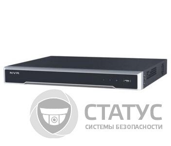 DS-7608NI-K2/8p 8-канальный NVR c PoE коммутатором на 8 каналов
