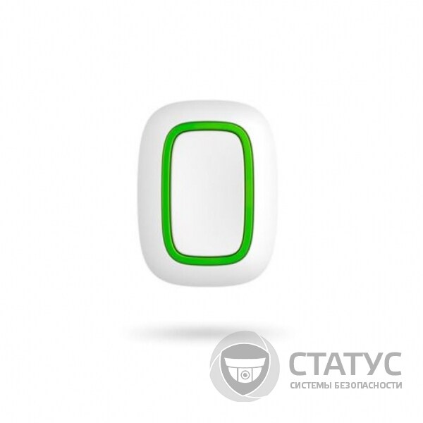 Беспроводная тревожная кнопка белая Ajax Button white EU