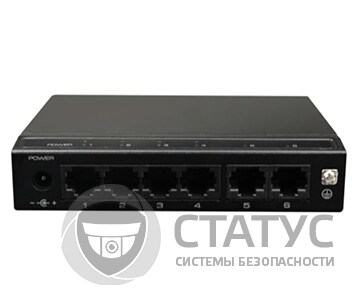 SF6P-HM 4-портовый PoE коммутатор UTEPO