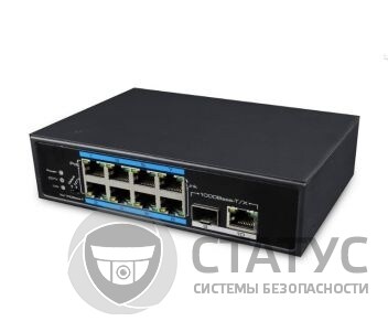 UTP7108E-POE 8-портовый PoE коммутатор