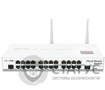 CRS125-24G-1S-2HND-IN 24-портовый управляемый Cloud коммутатор с Wi-Fi