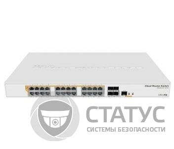 CRS328-24P-4S+RM 24-портовый управляемый коммутатор