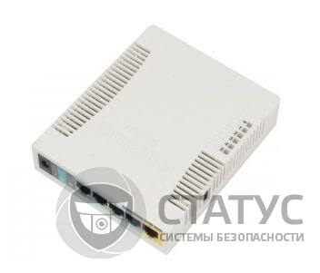 RB951UI-2HND 2.4GHz Wi-Fi точка доступа с 5-портами Ethernet для домашнего использования