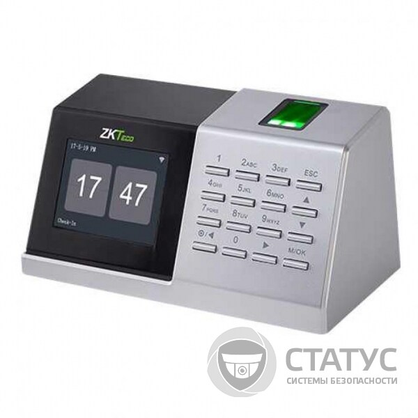 ZKTeco D2. Wi-Fi терминал учета рабочего времени по отпечатку пальца