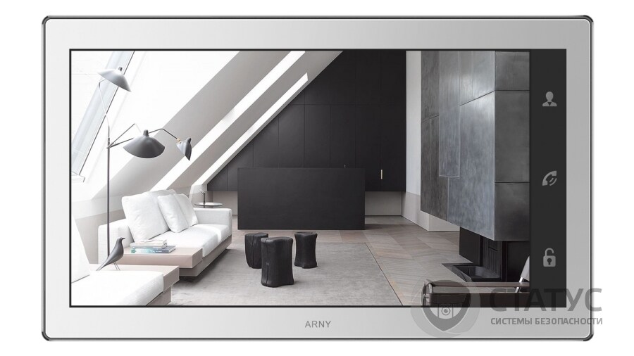 IP видеодомофон ARNY AVD-1040 WiFi White