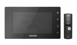 Комплект видеодомофона Black (KCV-504 Mirror + AVP-05)