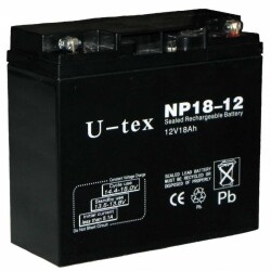 Аккумулятор U-tex 12В / 17 Ah