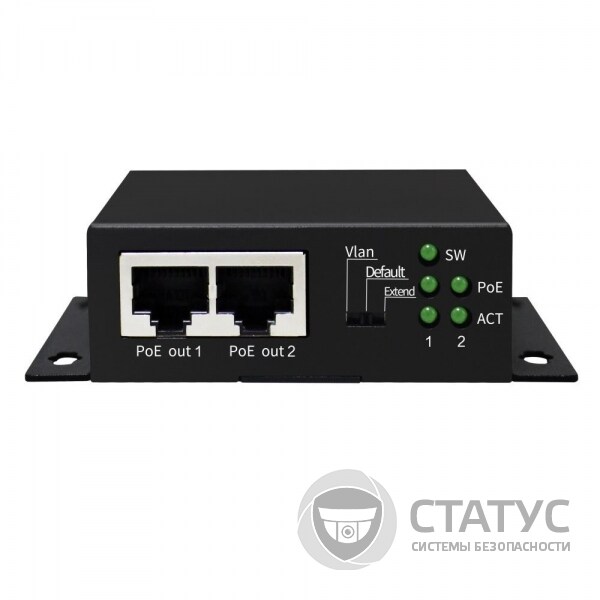 POE КОММУТАТОР 3-ПОРТОВЫЙ ИНДУСТР. HONGRUI HR500-ATR-21