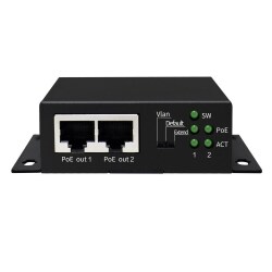 POE КОММУТАТОР 3-ПОРТОВЫЙ ИНДУСТР. HONGRUI HR500-ATR-21