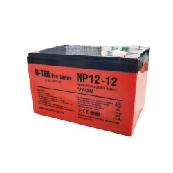 Аккумулятор U-tex PRO 12В / 12 Ah