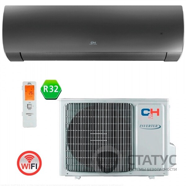 Кондиционер тепловой насос CooperHunter CH-S24FTXD-BL Wi-Fi