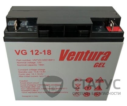 Акумулятор VENTURA VG 12-18 GEL