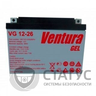 Акумулятор Ventura VG 12-26 Gel