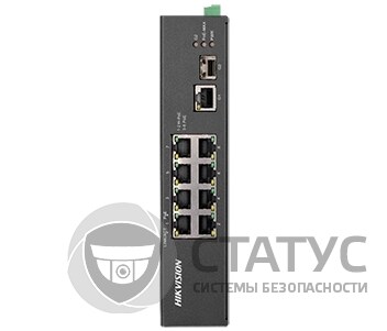 DS-3T0310HP-E/HS 8-портовий некерований POE комутатор Hikvision