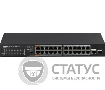 DH-PFS3125-24ET-190 24-портовий POE комутатор