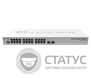 CRS326-24G-2S+RM 24-портовый управляемый L2 коммутатор