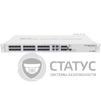 CRS328-4C-20S-4S+RM 24-портовый управляемый SFP Layer 3 коммутатор