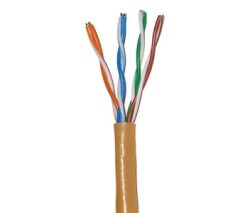 Кабель Одескабель КПВонг-HF-ВП (350) 4*2*0,51 (U/UTP-cat.5E LSOH), OK-net, CU, для внутр. работ, 305м.