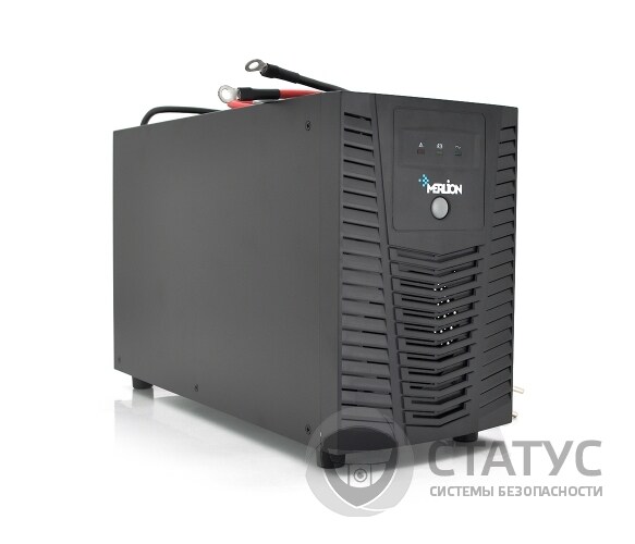 ИБП Merlion ARUN 1000 (600W) LED, 140-300VAC, AVR 1st, 4 SCHUKO, под внешний аккумулятор 12V