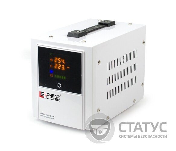 ИБП с правильной синусойдой Lorenz Electric ЛІ-800С (500W), 12V под внешний аккумулятор, ток заряда 15А