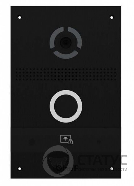 IP вызывная панель BAS-IP AV-08FB Black