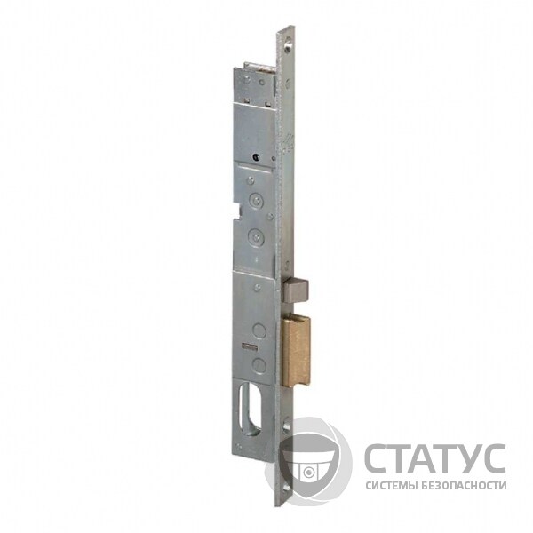 Замок CISA 14020-18-1 (замок врезной электромеханический защелка-ригель. Предназначен: алюминиевая или пластиковая дверь правая открывается внутрь . Размер замка: 28,5x200x16мм, Питание замка: 12В)