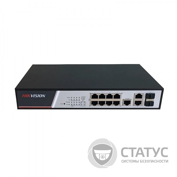 DS-3E2310P управляемый коммутатор PoE с 8 портами Fast Ethernet