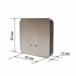 Бесконтактная металл+пластик герметичная кнопка выхода U-tex UT-8HW
