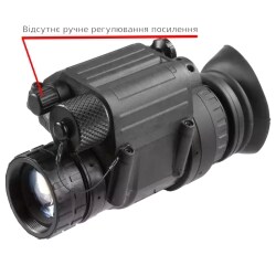 AGM PVS-14 NL1 no Manual Gain Монокуляр ночного видения