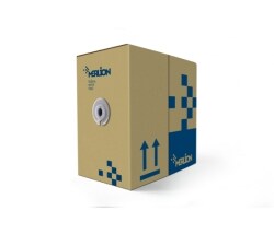 Кабель КПВ-ВП (100) 4P 24AWG (UTP-cat.5E), MERLION, CU, изоляция ПВХ, для внутр. работ, 305м. Q2