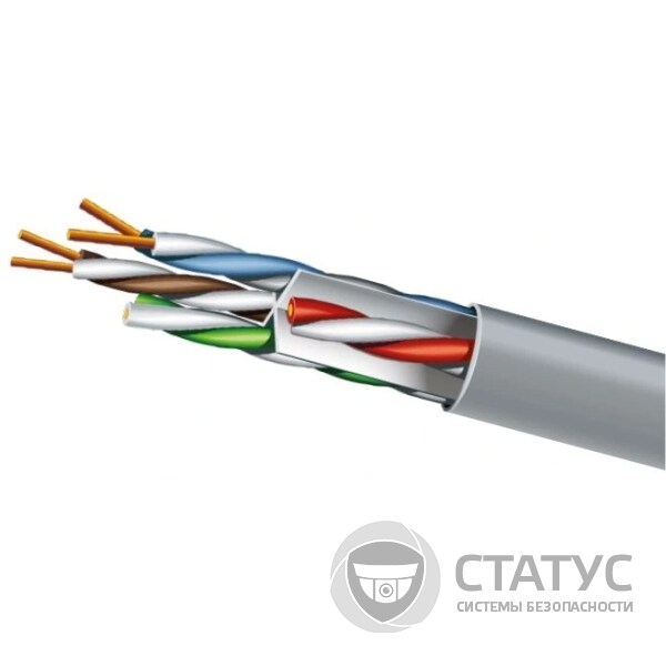 Cat.6 U/UTP 4х2х23 AWG (72569) бухта 305м. Кабель вита пара ЗЗКМ (UTP мідь внутрішній)