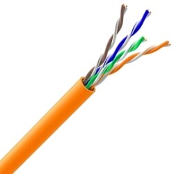 Cat. 5e U/UTP LSZH 4х2х24 AWG (7091010) бухта 305м Кабель вита пара ЗЗКМ (UTP мідь безгалогенний LSZH)